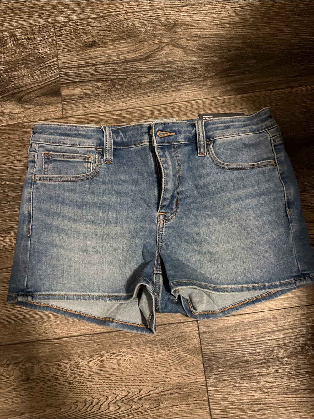 American Eagle Outfitters Light Blue Denim Jean Shorts